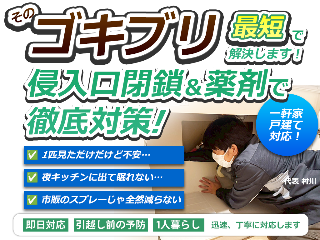 ゴキブリ駆除