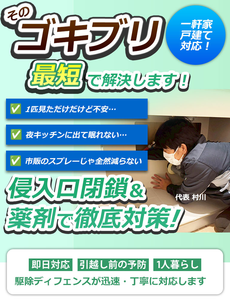 ゴキブリ駆除